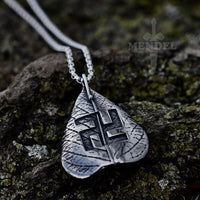 Load image into Gallery viewer, Mens Buddha Zen Buddhist Swastik Pendant Necklace
