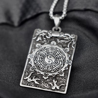 Load image into Gallery viewer, Mens Japanese Chinese Mythology Beast Kirin Amulet Pendant Necklace Stainless Steel
