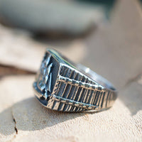 Load image into Gallery viewer, Mens Nautical Sailor Ship Stainless Steel
