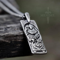 Load image into Gallery viewer, nordic viking amulet pendant necklace
