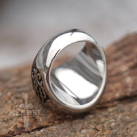 Load image into Gallery viewer, Mens Norse Viking Fenrir Wolf Head Ring For Men Sale Stainless Steel
