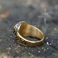 Load image into Gallery viewer, gold turkey kayi ertugrul signet ring
