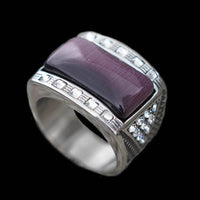 Mens cats eye ring cheap for sale
