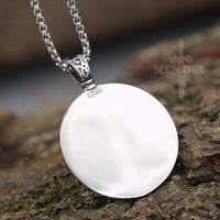 Load image into Gallery viewer, Mens Slavic Pagan Kolovrat Amulet Pendant Necklace Jewelry For Sale
