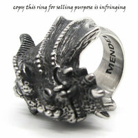 Load image into Gallery viewer, Mens Stainless Steel Dragon Ring For Men
