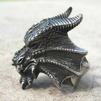 Load image into Gallery viewer, Mens Stainless Steel Dragon Ring For Men
